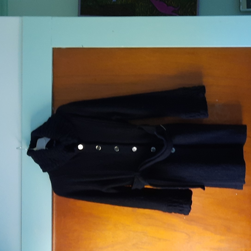 Willi Smith Beautiful M  Wool Sweater Coat